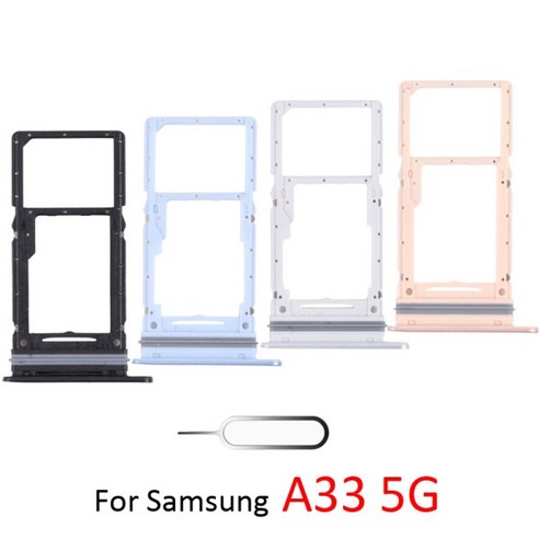 호환 삼성 호환 A33 5G 전화 SD 홀더 카드 트레이 교체 도구 SIM 칩 슬롯 어댑터 이미지