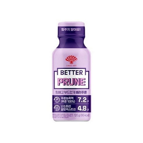 동화약품 힘빼고 부드럽게 배러푸룬 120g × 10개