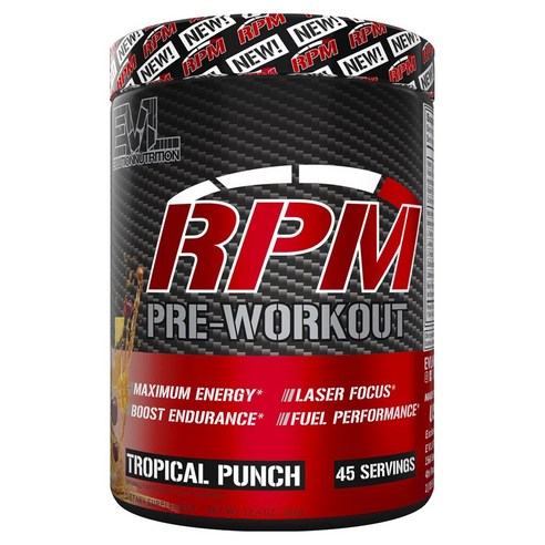 EVLUTIONNUTRITION RPM 프리-워크아웃 트로피컬 펀치 맛있게 먹은 솔직 후기 썸네일