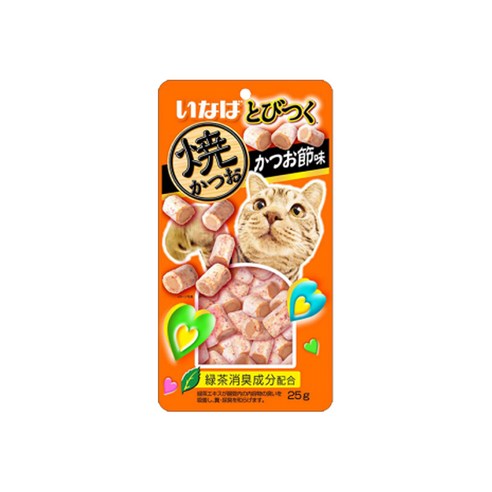 이나바 야끼믹스 스낵, 닭고기+가다랑어포맛, 25g, 1개