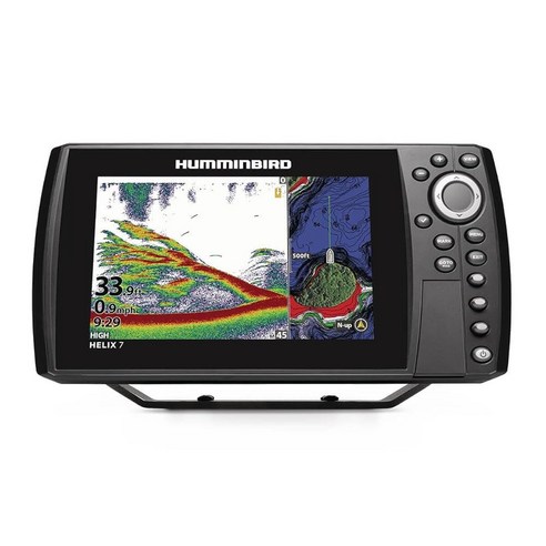 Humminbird Helix 7 G4N GPS 어군 탐지기 듀얼 스펙트럼 처프 음파 탐지기 포함 412949