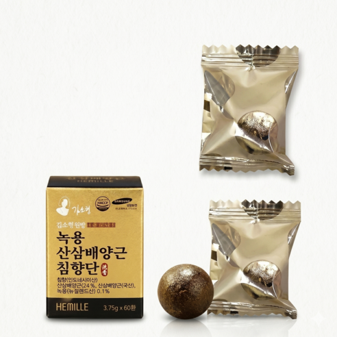 김소형원방 녹용 산삼 배양근 침향단 + 쇼핑백 3.75g, 60개 이미지 3