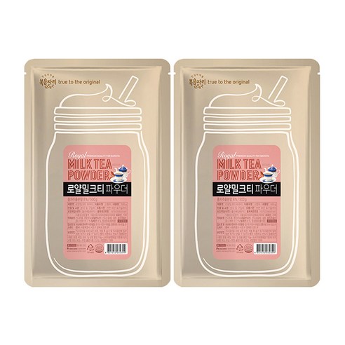 복음자리 로얄 밀크티 파우더, 500g, 1개입, 2개