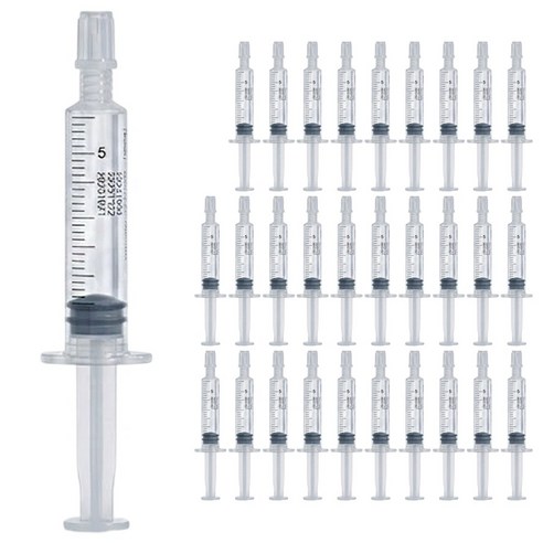 HP 일회용 멸균생리식염수 염화나트륨액 주사기형 5ml, 30개