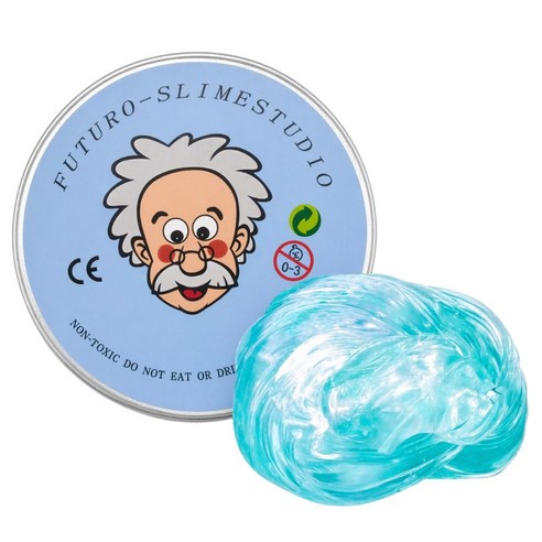 KC인증 퍼티 슬라임 박사퍼티 손에 안 묻는 유리퍼티, 블루, 45g, 1개