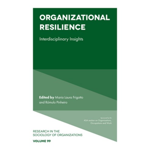 (영문도서)Organizational Resilience: Interdisciplinary Insights Hardcover, English, 9781836089735
