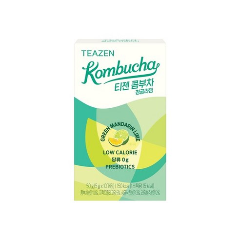 티젠 콤부차 청귤라임, 5g, 10개입, 1개