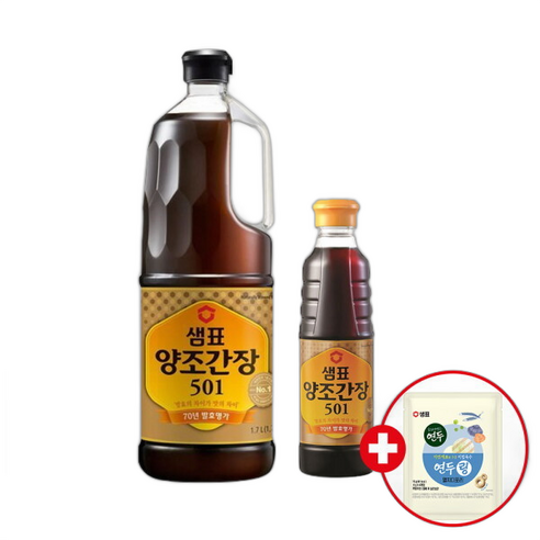 샘표 양조간장501, 1.7L, 1개