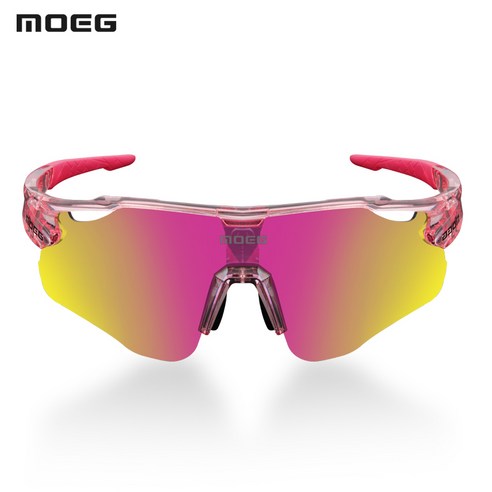 MOEG 러닝 선글라스 UV400 REVO 편광 렌즈 스포츠 보호 방풍 사이클링 고글 - 선글라스 | 쿠팡
