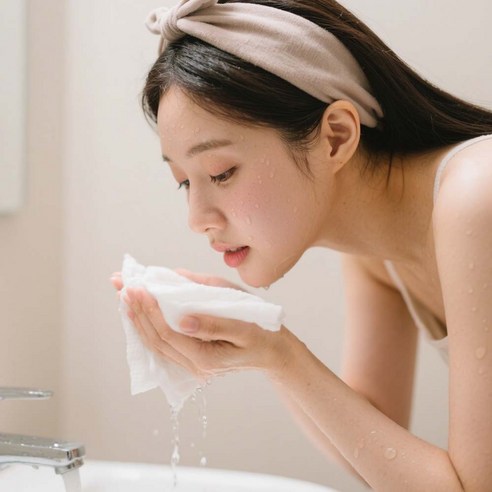 Jeernare 순면 일회용 페이스타올 두꺼운 페이스 티슈 100매입, ... 솔직 후기 | 실사용자 리뷰 분석 - 상품 이미지 2