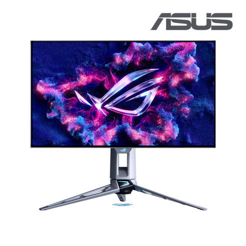 에이수스 QHD WOLED ROG SWIFT OLED 540Hz. 0.02ms 1500cd sRGB 135% DCI-P3 99.5% 멀티스탠드 게이밍 모니터, 68.58cm, PG27AQWP-W