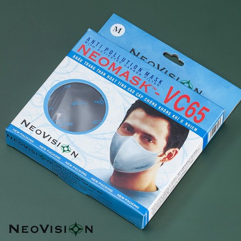 三重 NEOVISION NEOMASK-VC65 騎士專用, 活性碳口罩M號(含活..., 1個 - 一次性口罩 | 酷澎