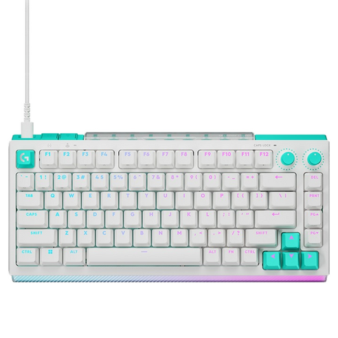 로지텍 G512 X 75 게이밍 유선 키보드, 제조사축, T축, L축, 화이트