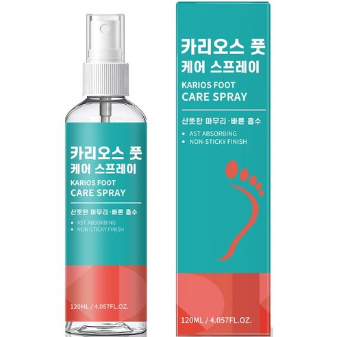 카리오스 문제성 발톱 케어 스프 레 이 무좀, 120ml, 1개, 1개입
