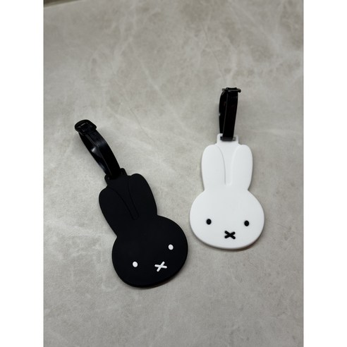 miffy 미피 정품 러기지택 네임택 캐리어 골프백 캐디백 네임태그 여행용 이름표 캐릭터