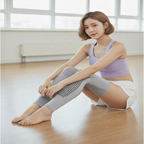 [자체발열] 케이킥 무릎 발열보호대 기능성 쑥 토르말린 성분 2P