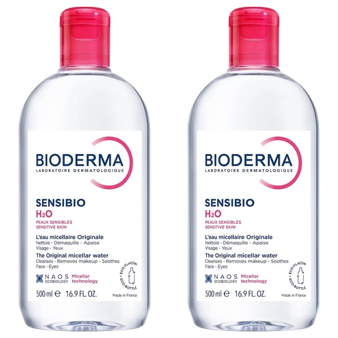 바이오더마 센시비오 H2O 클렌징 워터, 2개, 500ml
