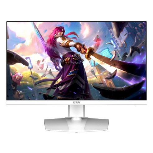 MSI WQHD IPS 게이밍 200 AI Vision 모니터 피벗 화이트, 68.58cm, MSI MAG 274QRFW E20 800