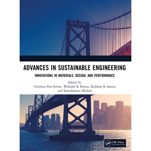 (영문도서)Advances in Sustainable Engineering: Innovations in Materials Design and Perfo... Paperback, CRC Press, English, 9781041314134