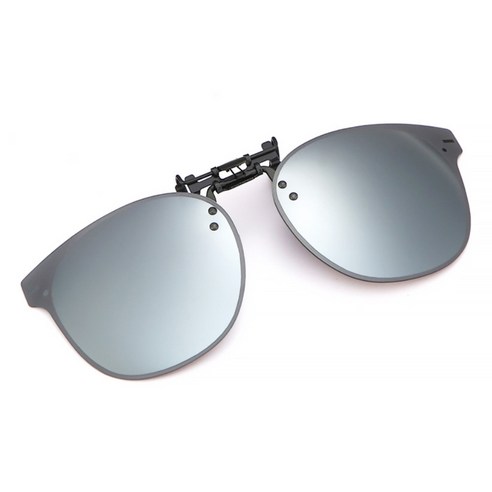 클립선글라스 자외선차단 안경위에 쓰는 선글라스 휴대용