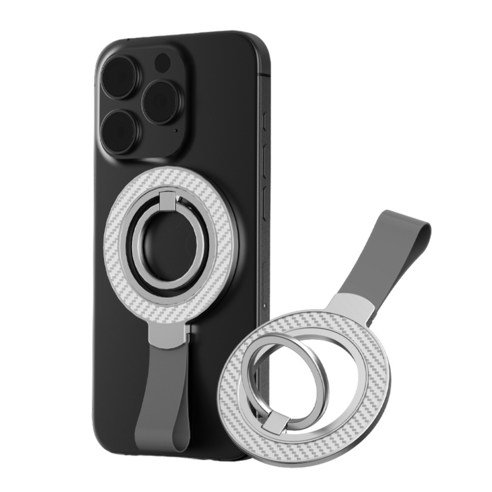 윰스모르 맥세이프 호환 360도 회전 마그네틱 핑거링 스마트톡 휴대폰 거치대 그립 톡홀더