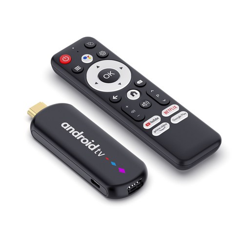 PYHO TV box 스틱 4K HDR 안드로이드 셋톱박스 OTT 지원 안드로이드14, H96Max-블랙(2GB+16GB), 1개