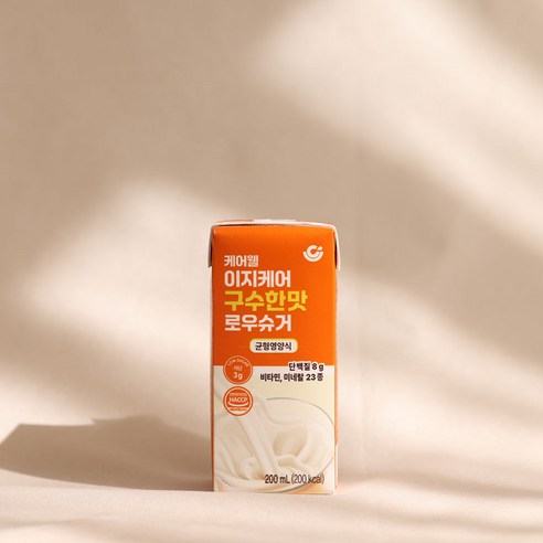 케어웰 이지케어 구수한맛 로우슈거 저당 균형영양식 200ml, 48개 솔직 후기 | 실사용자 리뷰 분석 - 상품 이미지 2