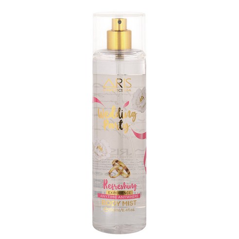 아리스 바디 미스트 웨딩 파티 250ml/대용량/"가성비 끝판왕 바디미스트 뿌리는순간 고급스러운 무드 완성", 1개, 250ml
