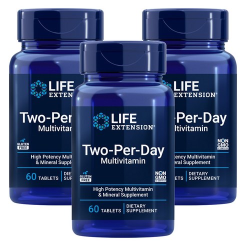라이프익스텐션 투-퍼-데이 멀티비타민 타블렛