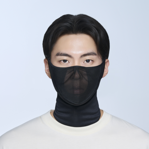 필굿 자외선 차단 남성 골프 마스크 스포츠 아웃도어 햇빛가리개 오픈형, 1개, 화이트