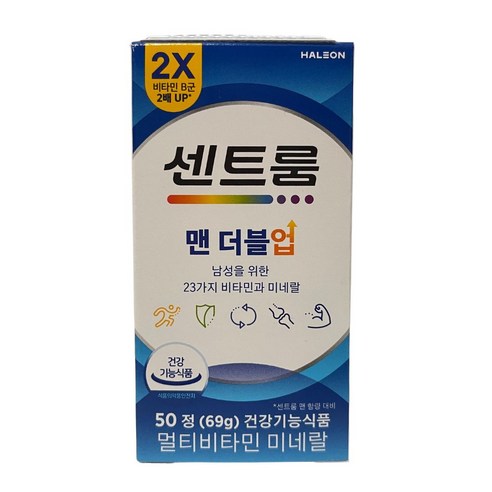 센트룸 맨 더블업 1380mg, 50정, 1개