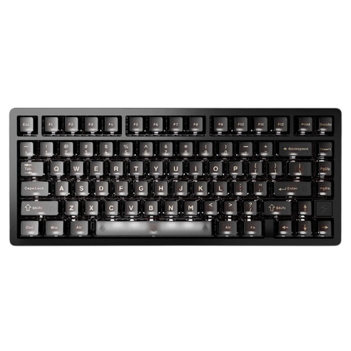 브이지엔 플래시 75 익스트림 플래그십 RGB 무선 기계식 키보드, 다크 워리어 블랙, 마그니토 태양신축, 제조사축