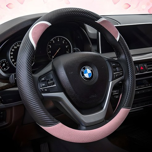 벤쿠쿠 TH-SDX1822 여성 가죽 캐릭터 자동차 핸들커버 실사용 후기 | 효과 있을까? - 상품 이미지 1