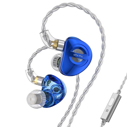 TRN MT4 PRO 듀얼 다이내믹 드라이버 IEM