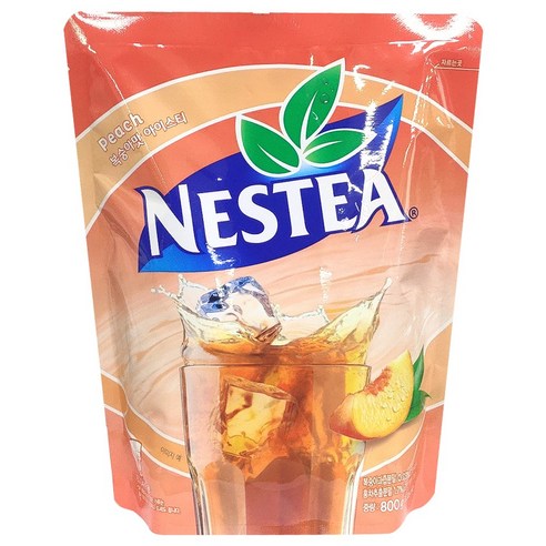 네스티 복숭아 아이스티 파우치, 800g, 1개입, 1개