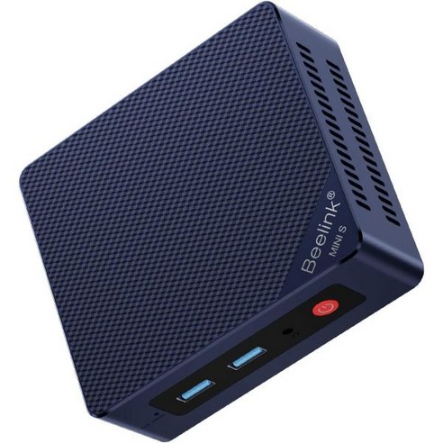 Beelink 미니 PC Mini S12 인텔 12세대 4코어 N95 최대 3.4 GHz 컴퓨터 16GB DDR4 RAM 500GB SSD 데스크탑 듀얼 HDMI 4K UHD/, MINI S12 16G/500G/N95