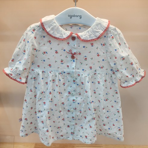 아가방 샤샤플라워7부오픈OP01T324002 (레드)