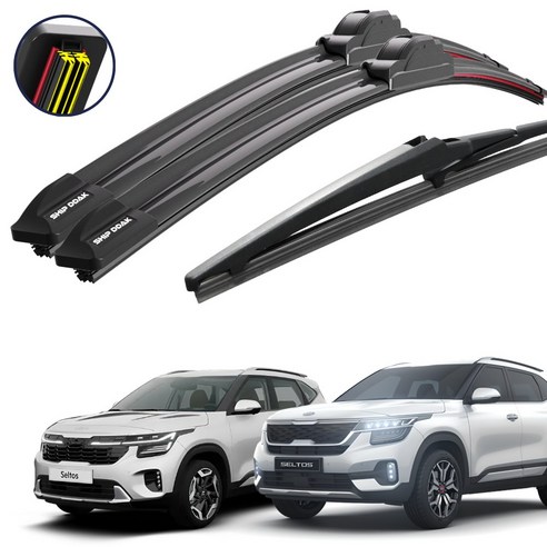 쉽딱 트리플 전면 후방 와이퍼 3P 세트 실사용 후기 | 효과 있을까? - 상품 이미지 1