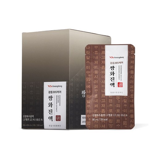 광동 365케어 쌍화진액 쌍화차, 1개, 10개입, 90ml
