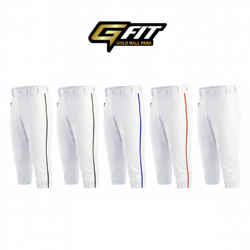 골드 GFIT 야구바지 농군 스판팬츠