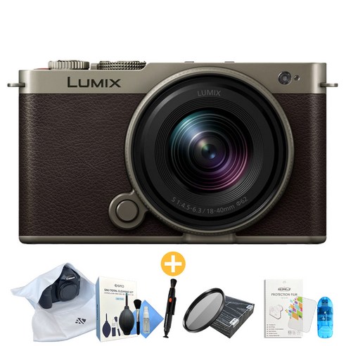 파나소닉 루믹스 DC-S9 + S18-40mm KIT 티타늄 골드 (신규색상) + 악세사리 6종 패키지