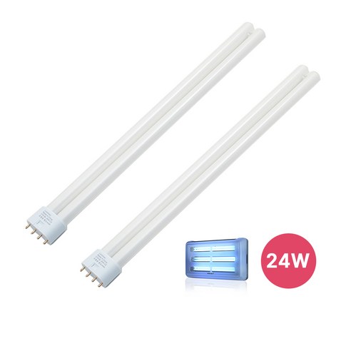 Lumimax 24W UVA등 BL 포충램프 2개