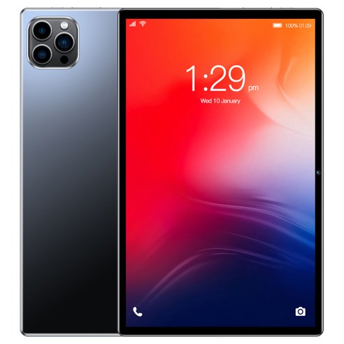 2025 글로벌 버전 오리지널 BDF 패드 태블릿 10.1 인치 HD 안드로이드 11 4GB + 64GB 5000mAh 3G 듀얼, 01 Tab add Cover Case, 01 CHINA, 02 파란
