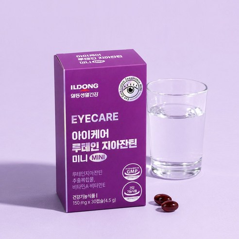 일동생활건강 아이케어 루테인 지아잔틴 미니 30정, 1개 이미지 2
