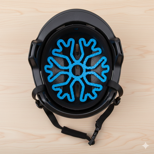 헬멧 머리눌림 방지패드 안전모 하이바 내피 속모자 이미지 2