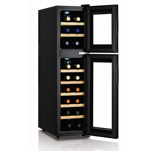 매직쉐프 와인냉장고 18병 상하분리 온도조절 개봉기 | 실사용 후기 - 상품 이미지 1