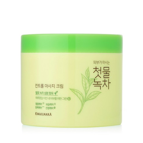 과일나라 첫물녹차 컨트롤 마사지 크림 솔직 후기 | 실사용자 리뷰 분석 - 상품 이미지 1