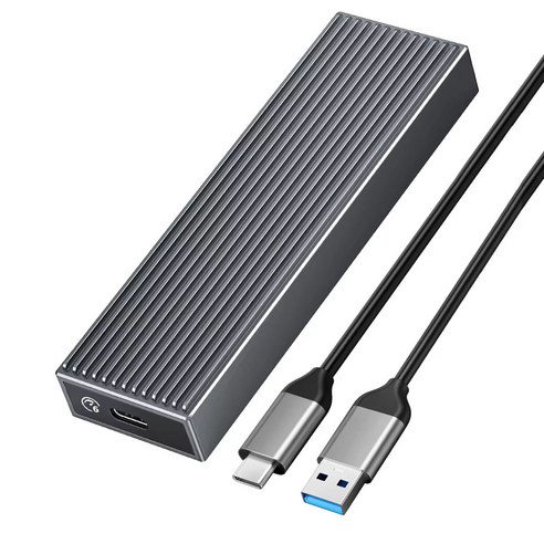 오리코 M.2 SATA 알루미늄 합금 SSD 케이스 M2PF-C3, 1개