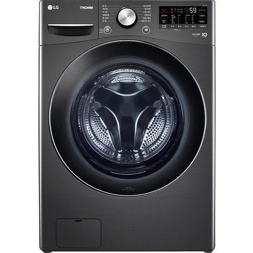 LG전자 트롬 드럼 세탁기 15kg 방문설치 F15SQAP 스톤실버, 미러 실버