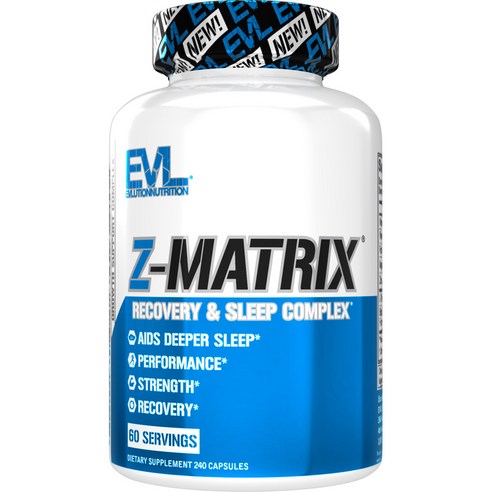 EVLUTIONNUTRITION Z-매트릭스 리커버리 & 슬립 컴플렉스 ... 맛있게 먹은 솔직 후기 - 상품 이미지 1